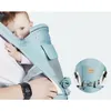 Baby Multifunktionale Sicherheit Mode Vater Mutter Front Rücken tragen Outdoor Atmungsaktive Träger Baby Rucksack Taille Hocker Slings 11 Wege