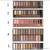 Hot Eyeshadow Palette Den 1: a 3: e generationen Makeup Nyaste 12 färger Kosmetisk skimmer Matte Eye Shadow med penselfri frakt