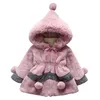 Girls warm coats winter kids fashion thick velvet hoodies for babay girls children fur outerwear clothes toddler 1 2 3 4 5 years6087397