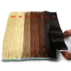 Fita invisível alimágica em extensão de cabelo remy trama de pele humana virgem natural preto marrom loira 613 100g 40pieces 14 "-26" Soft straight brasileiro indiano