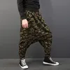 Incerun Mäns Harembyxor Drop Crotch Baggy Camouflage Printed Casual Hip-Hop Joggers Man Byxor Pantalon Hombre 2019 S-5XL1