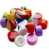 Verschiedene Farben-Silikon-Gläser Wachsbehälter 3 ml 5 ml 7 ml 10 ml Dab Container Food Grade-Speicher-Fall Oli Container Öl-Halter