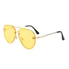 Luxe-2019 Marque design Lunettes de soleil femmes hommes Marque designer Bonne Qualité Mode métal Lunettes de soleil surdimensionnées vintage femme mâle UV400.