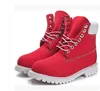 Hot koop-laarzen lederen mannen vrouwen snowboots casual martin laarzen groothandel modemerkschoen