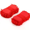 Chenille Wash Car Sponge Car Care Microfiber Cleaning Gloves Microfibre Sponge Cloth Auto Washer Colorful HHA160