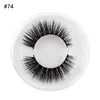 Shidishangpin Mink rzęsy Fałszywe rzęsy 3D Mink Fake Lashes Natural Długie fałszywe rzęsy 1 cm-1.5cm 1 Box Eyelash Extension