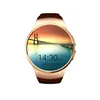 KW18 Smart Watch for Android iOS الهاتف المحمول Bluetooth Reloj Inteligente Smart Wristwatch بطاقة SIM معدل ضربات القلب مراقبة ساعة ساعة مكافحة MIC Lost Lost