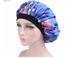 Kadınlar için yumuşak Saten Uyku Kap Salon Bonnet Rahat Gece Uyku Şapka Saç Dökülmesi Kap Bayanlar Türban