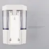 Väggmontering Sensor Vätska Tvål Dispenser Touchless Automatisk Flytande Tvål Dispenser Sensor Dispenser Badrum Tillbehör CCA12176 30PCS