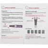 DR017 ULTIMA DR PEN X5 DERMA PEN Nyaste Micro Needle Stamp Auto Electric Rechargeable Microneedle System med LED-skärm