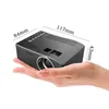 Unic UC18 Mini LED UC 18 Projector Portable Pocket Projectors Multi-media Player Home Theater Game Supports USB TF Beamer 1pcs