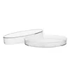 1Package5Pcs Lab Supplies Dish 90mm Borosilicate Glass Petri Dish for Chemical Laboratory Bacteria Yeast Tissue Culture3972838