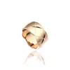 Titanio acciaio losange anelli gioielli per donne design gioielleria nuziale di bellezza Anillos femminile di lusso ad anello di lusso