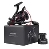 Kastking Sharky Baitfeeder III 12kg Drag Carp Fishing Reel met extra spool voor- en achterste sleepsysteem Zoetwater Spinning Reel T191015