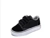 Nouveaux enfants chauds chaussures infantile classique old skool garçons filles noir blanc rouge bébé enfants toile skateboard sport baskets 22-35