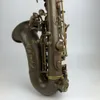 Ny antikoppar Sopran Saxofon BB Curved Saxofone High F # With Case Good Condition Custom B Flat Sax