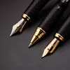 Confezione regalo con tre penne di alta qualità Penna stilografica Iraurita da 0,5 mm e 1,0 mm interamente in metallo 1047 T200115