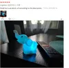 Éléphant lampe à LED couleur changeante veilleuse atmosphère pour enfant bébé chevet chambre décoration enfants cadeau mignon lampe