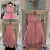 pink pageant gowns