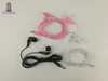 Partihandel Billiga 3,5 mm Stereo Soft Transparent i öronlurar EARBUD Bekväm bär Sport Headset för HTC iPhone iPad för MP3 300PCs
