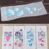 Clear PVC Plastic Vase Water Bag Eco-friendly Foldable Flower Vase 1500pcs/lot Reusable Wedding Party Vase Home Decoration