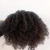 Capelli umani brasiliani Afro crespi ricci capovolgo estensioni dei capelli pre-incollati Colore nero naturale 1 g / pz 100 pezzi un fascio