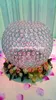 40 cm / 50cm diameter) Bruiloft Glas Cystal Stage Achtergrond Wandel Riches Honor Flowers Crystal Hanging Stand Decoratie Achtergrond Senyu0215