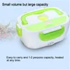 12V 1.05L Portable Electric Car Heated Lunch Box Food Storage Bento Box Food Warmer Container for Travel School Office Home Gift C18112301