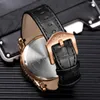 ONOLA brand unique quartz desinger watch man 2019 rose gold leather wristwatch fashion cusual waterproof Vine knight Relogio Masculino2094849