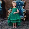 Girl Stage Wear Dress 2020 Sommar Nya Barnklänningar Svans Klänningar Piano Prestanda Kläder för Big Barn Kids Dress Partihandel