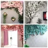 Artificial Cherry Tree Vine Fake Cherry Blossom Flower Branch Sakura Tree Stem For Event Wedding Tree Deco Artificial Decorative F2012306