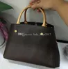 Klasik Montaigne Tote Çanta Messenger Çanta Kadın Lüks Tasarımcılar Deri Omuz Çantaları Çanta Çiçeği Çiçek Baskı Çantaları Crossbody Büyük Alışveriş Çantası