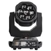 2 stks / partij Bee Eye 7 * 15W RGBW 4IN1 ZOOM LED Moving Head Light DMX512 Professionele Stage DJ Lighting