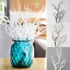 Sztuczna sucha gałąź roślina ślubna Fałszywe bukiet Art Garden Art DIY Indoor sztuczne fałszywe rośliny liści w pomieszczenia Art17165268