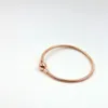 Elegante pulsera de hueso de serpiente con cuentas Diseñador de lujo Plata de ley 925 Chapado en oro rosa para pulsera de regalo de cumpleaños de Pandora para mujer con caja