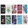 Kamuflaj Deri Cüzdan Kılıfları İPhone 14 13 Pro 12 11 XR XS MAX 8 7 6 UK USA BAYGÜN Çiçek Kelebek Eyfel Kulesi Kredi Kimlik Kart Yuva Kitabı Stand Stand Tutucu Flip Cover