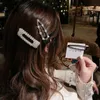 Ins mode 1set femmes filles élégants perles hair clips couvrages couvrages couvrages doux épingles à cheveux barilles accessoires de poils de tête1956743