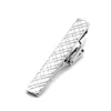 Strap Groove Diamond Short Tie Clips Business Suits Shirt Necktie Ties Bars Jewelry for Men