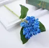 Un fantastico prodotto PU Ortensia Bouquet di fiori Fiori artificiali lunghi 34 cm Per decorazioni domestiche e centrotavola per matrimoni