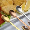 Stainless steel hanging bear coffee spoon Cartoon handle Mixing spoons Home Kitchen Dining Flatware