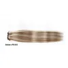 70g 100g 120g Blond Black Brown Silky Straight Brazilian Indian Remy Clip In Human Hair Extensions Gratis frakt