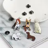 Pino de broche feminino bonito dos desenhos animados animal cão metal kawaii esmalte pino crachá botões broche camisa jeans jaqueta bolsa decorativa para mulheres meninas presente