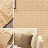 Creatieve 3D Wallpaper PE Foam DIY Muurstickers Woondecoratie Muurdecor Reliëf Bakstenen Stone Woonkamer Slaapkamer Achtergrond LX6039