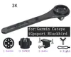 Cykeldatormontering Full Carbon 3K Road MTB Bike Styret Mount Holder Support för Garmin Cateye Bryton Igpsport Blackbird2623131