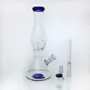 beaker bong beaker base water pipe 10'' borosilicate glass bong glass water pipe for Smoking Beaker Water Bongs Pipes with Flared mouthpiece