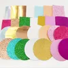 Säljer Shimmer Round Lashes Box 3D Mink Eyelashes Boxar Fake False Eyelashes Packaging Case Empty Eyelash Box Cosmetic Tools1373904