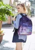 Neuer weiblicher Taschenstern-Rucksack für Grund- und Sekundarschüler, Schultasche, weiblicher Rucksack, Reisetasche