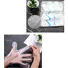 Gants jetables épaissis restauration coiffure écrevisses en plastique transparent de qualité alimentaire PE matériau Film gants EMS expédition XD23271