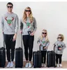 Winter Familie Kleidung Pullover Warme schöne warme Hoodies Passende Mutter Tochter Kleidung