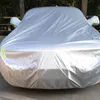 Gray Car Covers Waterproof Outdoor Sun Protection Cover For Dodge Challenger 10+ Exterior Accessories